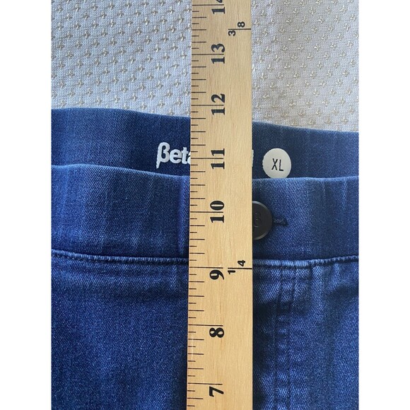 Betabrand 2 Pocket Yoga Jeans Jeggings Denim Skinny Leg Pull On size xl - Picture 7 of 9